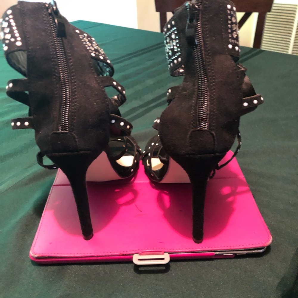 Meilikelin Rhinestone Heels - Picture 2 of 5